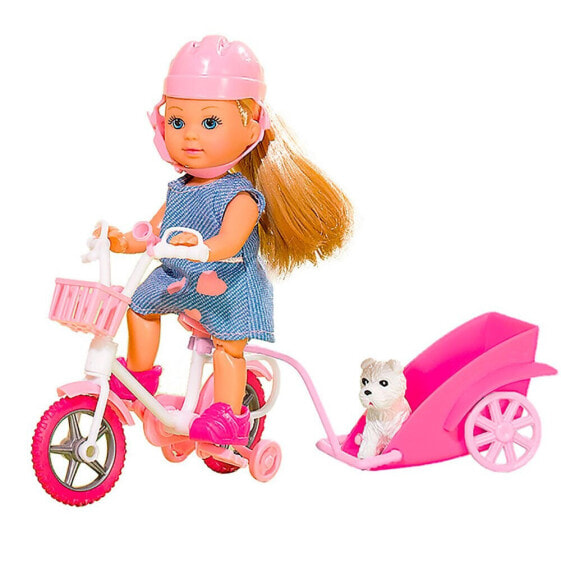 Кукла SIMBA Evi с велосипедной моделью