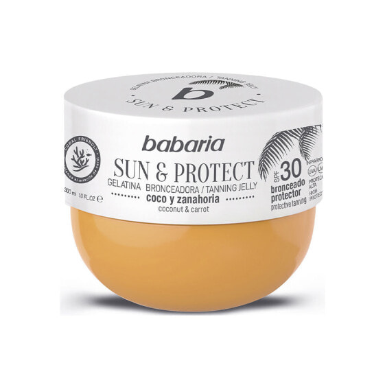 Babaria Sun&Protect Tanning Jelly Spf30 Кокосово-морковное солнцезащитное желе 300 мл