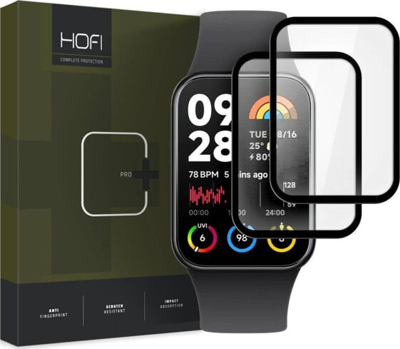 Hofi Szkło hartowane Hofi Glass Pro+ Xiaomi Smart Band 8 Pro Black [2 PACK]