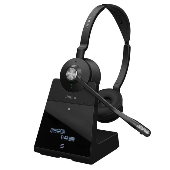 Jabra Engage 75 Stereo, Wireless, Office/Call center, 40 - 16000 Hz, 90 g, Headset, Black