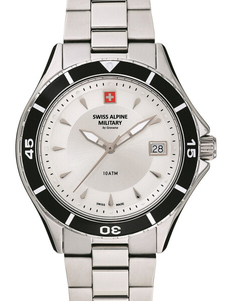 Наручные часы Swiss Alpine Military 7022.1147 men`s 42mm 10ATM.