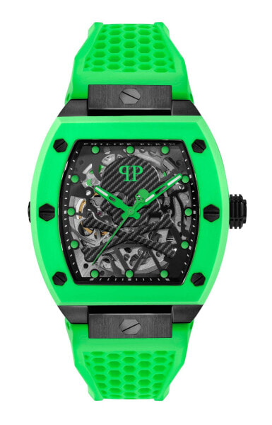 Philipp Plein Automatik Herrenuhr The $keleton