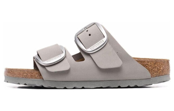 Сланцы женские Birkenstock модель 1022154 черно-белые