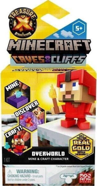 Figurka Cobi TreasureX Minecraft Caves&Cliffs Overworld Pack