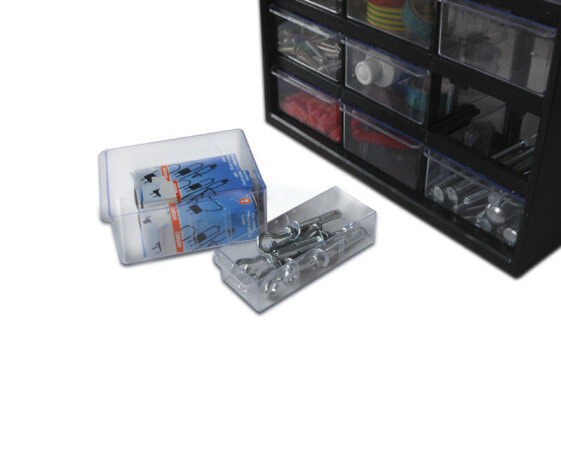Black & Decker 1-93-981 - Small parts box - Plastic - Black - Transparent - 365 mm - 160 mm - 445 mm