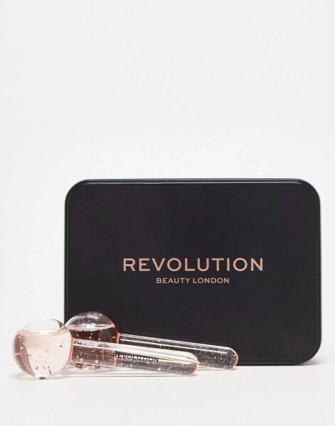 Revolution Beauty Pink Glitter Ice Globes