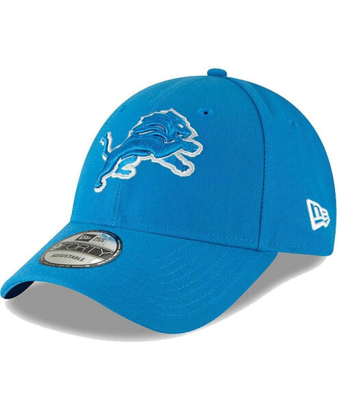Men's Blue Detroit Lions 9Forty The League Adjustable Hat
