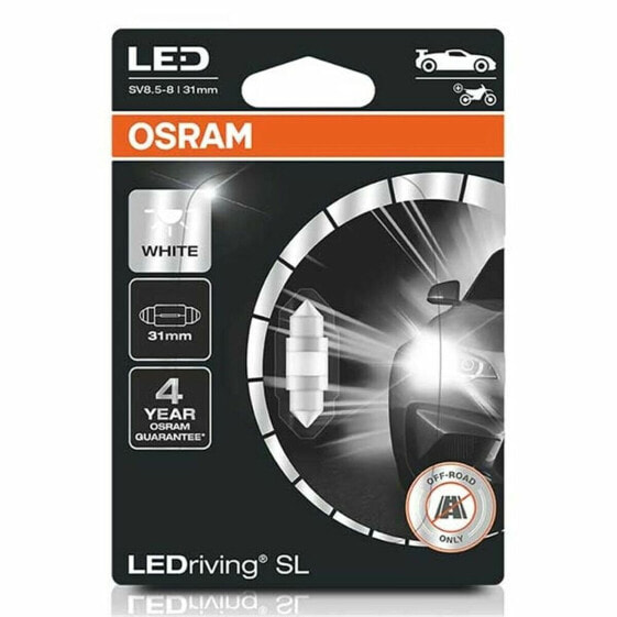 Лампа Osram 1 W C5W 6000K для автомобиля