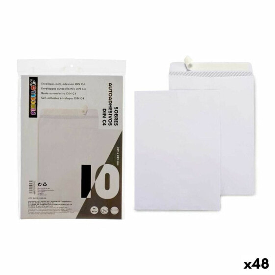 Конверты из белой бумаги Pincello 229 x 324 мм (48 штук)