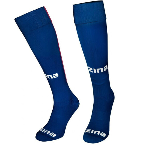 Носки футбольные Zina Duro 0A875F Темно-синие \ Бордовые