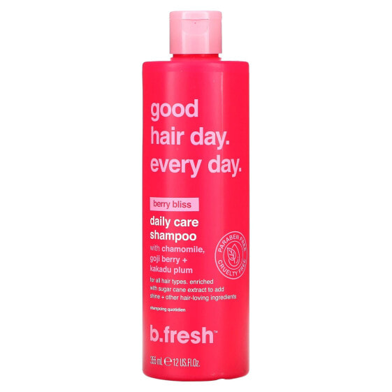 Шампунь для ежедневного ухода b.fresh Good Hair Day Every Day, Berry Bliss 12 унций (355 мл)