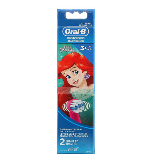 Kids, Replacement Brush Heads, Extra Soft, 3+ Years, Disney Princess, 2 Brush Heads