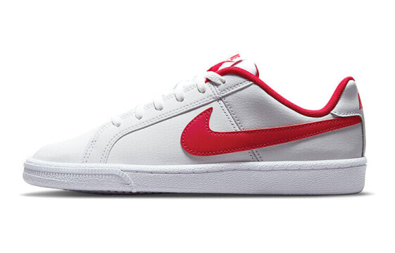 Кеды Nike Court Royale бело-красные для детей