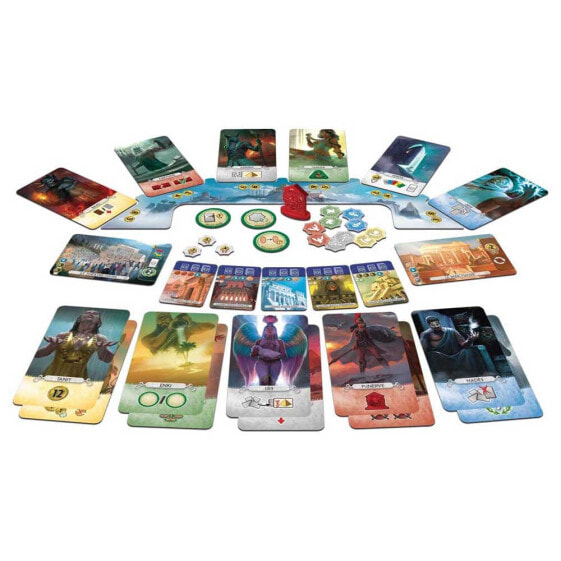 Настольная игра Asmodee 7 Чудес: Дуэль Пантеон