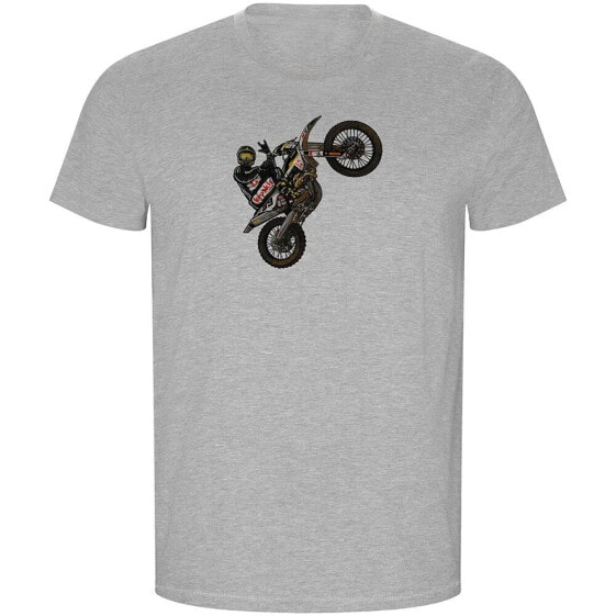 KRUSKIS Motocross ECO short sleeve T-shirt