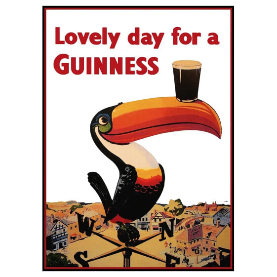 Leinwandbild Lovely Day for a Guinness