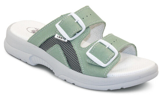 Women´s medical slippers N/517/31S/97/BP green