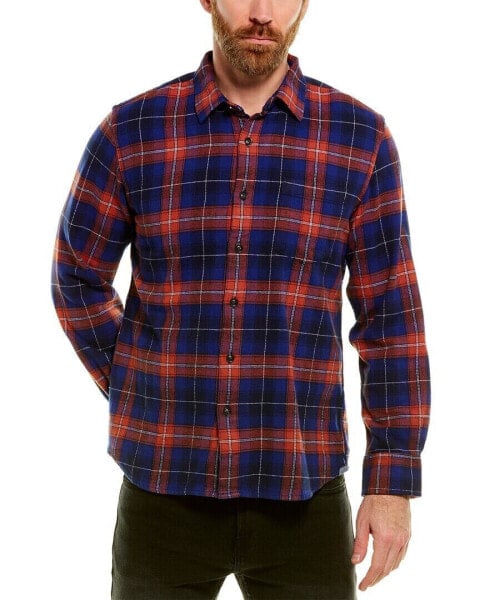 Худи мужское Grayers Heritage Flannel Shirt Blue M