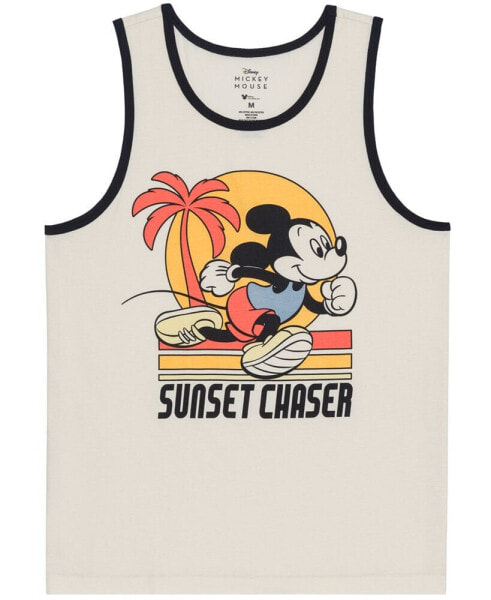 Men's Mickey Mouse Ringer Graphic Tank