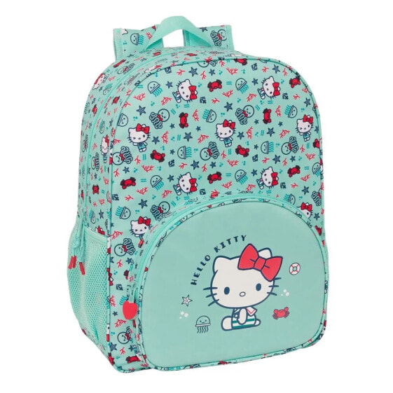 SAFTA 42 cm Hello Kitty Sea Lovers Backpack