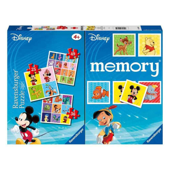 RAVENSBURGER Multipack Memory+3 Disney Puzzle