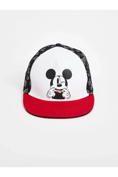 LCW ACCESSORIES Mickey Mouse Baskılı Erkek Çocuk Kep Şapka