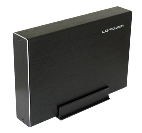 LC-Power LC-35U3-Becrux-C1 - HDD enclosure - 3.5" - Serial ATA - Serial ATA II - Serial ATA III - USB connectivity - Black