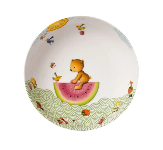 Детская тарелка Villeroy & Boch HUNGRY AS A BEAR Kindersuppenteller 19,5 см