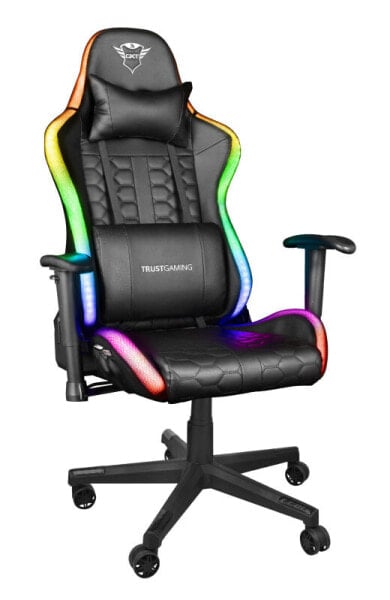 Trust GXT 716 Rizza - Universal gaming chair - Universal - Black - Black - Black - Black