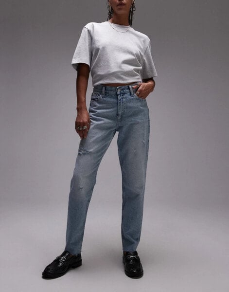 Calvin Klein Jeans mom jeans in light wash