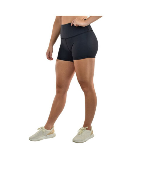 Women's Leakproof Activewear High-Rise Shorts For Bladder Leaks and Periods