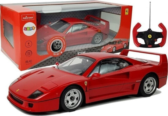 Rastar Auto Ferrari F40 Zdalnie Sterowany R/C 1:14 Czerwony 27 Mhz