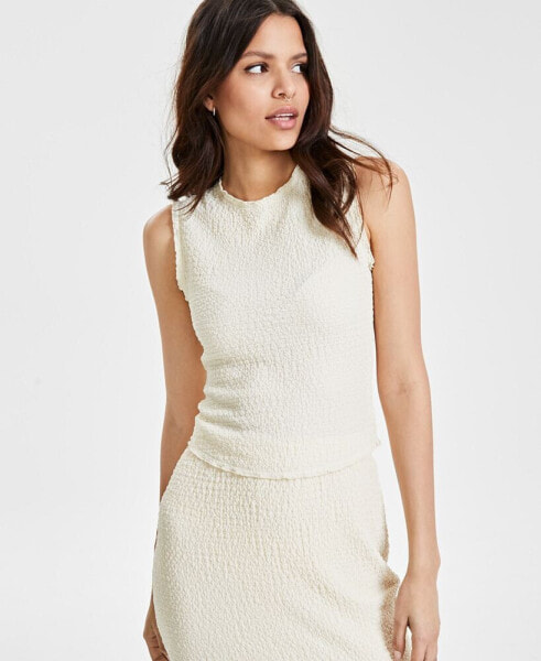 Women's Textured Knit Top, Created for Macy's