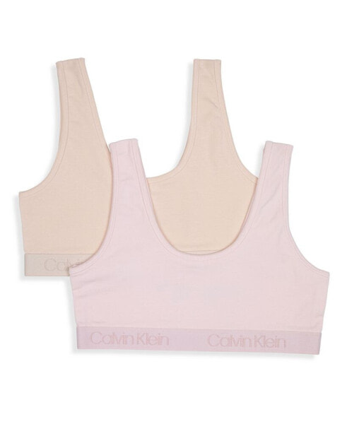 Big Girls Scoop Neck Bralette, Pack of 2