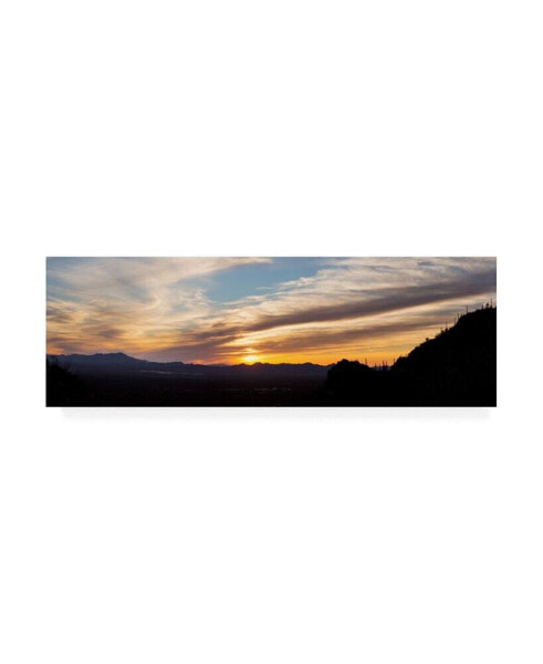 Monte Nagler Arizona Sunset Panorama Canvas Art - 20" x 25"