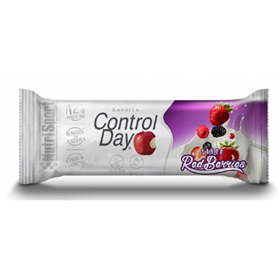 NUTRISPORT Control Day 42g Red Berries Protein Bar 1 Unit
