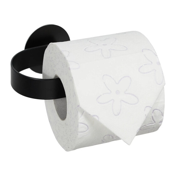 Toilettenpapierhalter Edelstahl schwarz