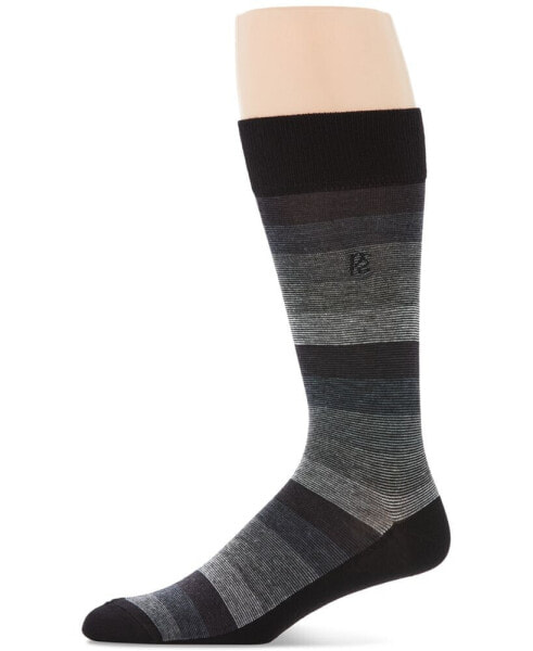 Men's Ombré Stripe Dress Socks