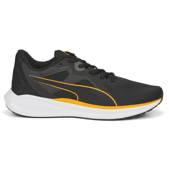 Puma Twitch Runner Wide Running Mens Black Sneakers Athletic Shoes 37628920