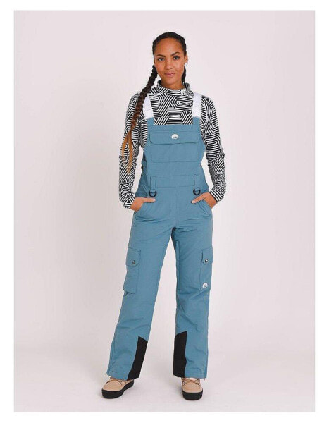 Women's Yeh Girl Bib Pant Teal