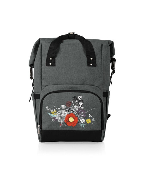 Nightmare Before Christmas Jack and Sally - On The Go Rolltop Cooler Backpack