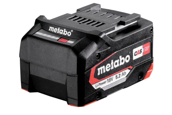 Metabo 625028000 - Battery - Lithium-Ion (Li-Ion) - 5.2 Ah - 18 V - Metabo - Drill