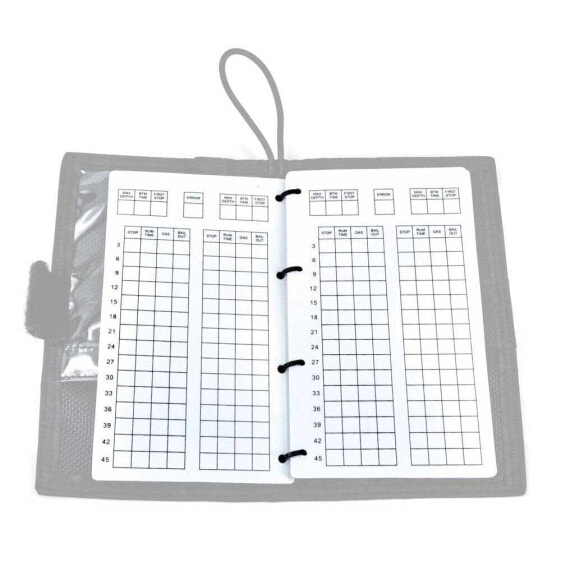 BEST DIVERS Refill Pages Wet Note Top with Table Notebook