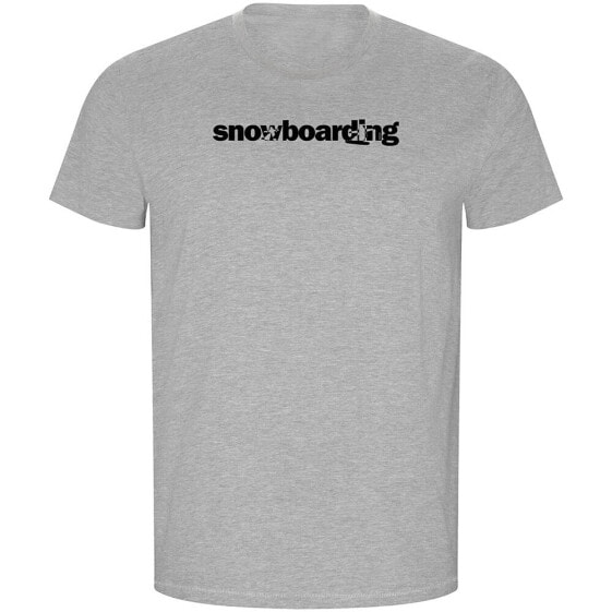 KRUSKIS Word Snowboarding ECO short sleeve T-shirt