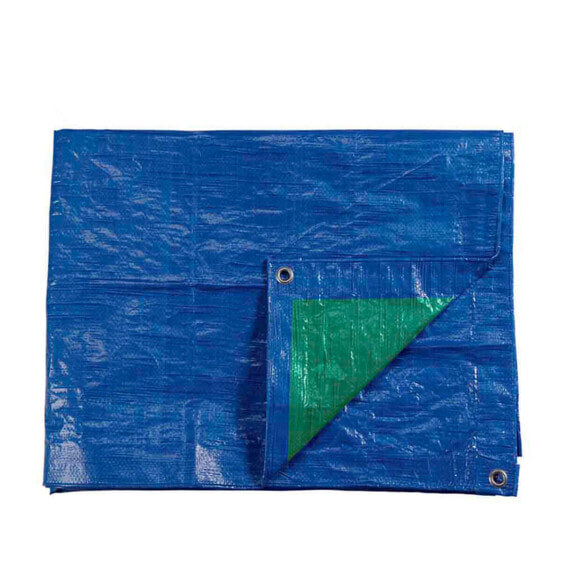 Пол для палатки EDM Синий Зеленый полиэстер 90 г/м² 8 x 12 м