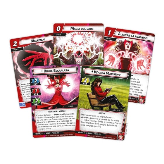 ASMODEE Marvel Champions Bruja Escarlata Card Board Game