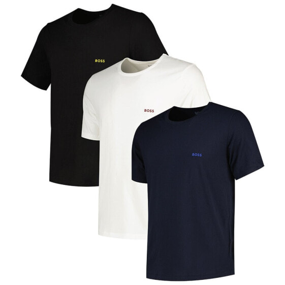 BOSS Rn Classic 10243514 Short sleeve base layer 3 units