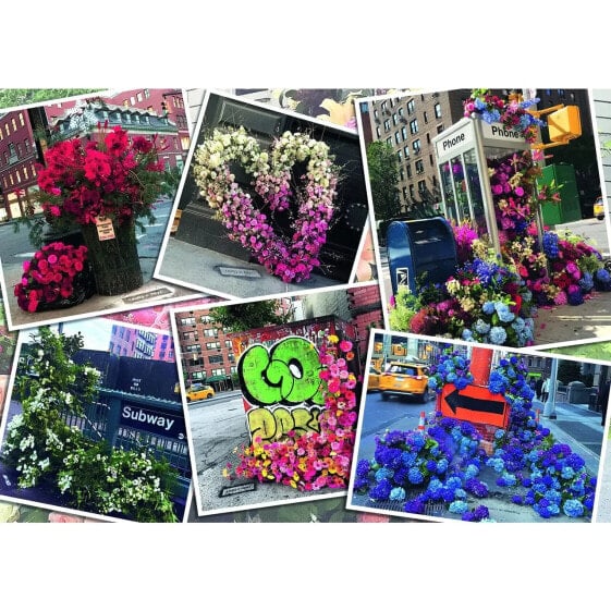 Puzzle Blumen in New York 1000 Teile