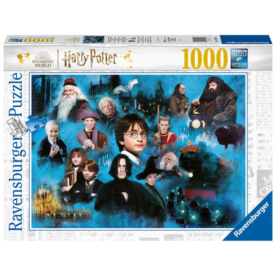 Пазл взрослый Ravensburger Harry Potter's magische Welt 1000 шт.