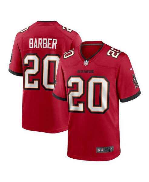 Men's Ronde Barber Red Tampa Bay Buccaneers Retired Player Game Jersey